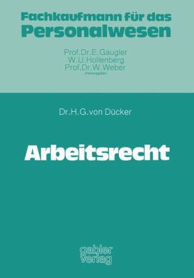 Arbeitsrecht [German] 3409710310 Book Cover