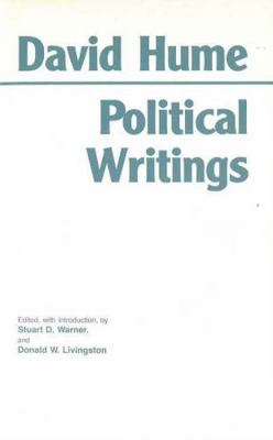 Hume: Political Writings (Hackett Classics) 0872201600 Book Cover