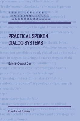 Practical Spoken Dialog Systems 1402026749 Book Cover