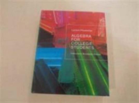 Algebra for College Students 061838846X Book Cover