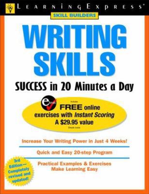 Writing Skills Success in 20 Minutes a Day 1576854957 Book Cover