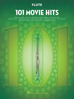 101 Movie Hits for Flute Sheet Music Songbook I... 1495060632 Book Cover