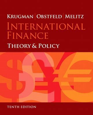 International Finance: Theory and Policy 0133423638 Book Cover