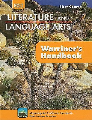 Holt Literature & Language Arts Warriner's Hand... 003099232X Book Cover