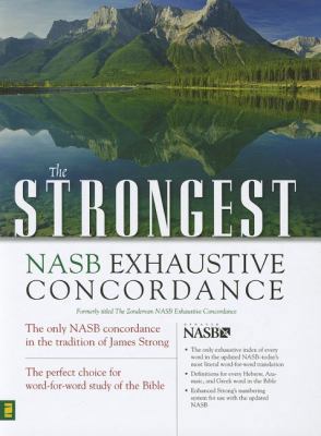 Strongest NASB Exhaustive Concordance Super Saver 0310606888 Book Cover