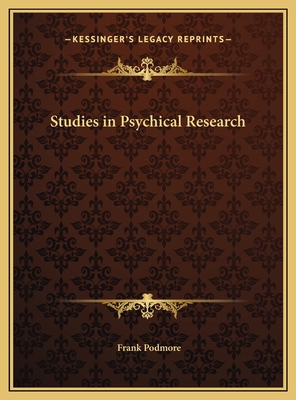 Studies in Psychical Research 1169795455 Book Cover