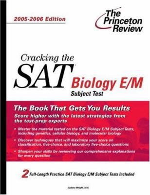Cracking the SAT Biology E/M Subject Test, 2005... 037576447X Book Cover
