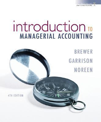 Introduction to Managerial Accounting 0073379352 Book Cover