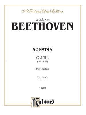 Sonatas (Urtext), Vol 1: Nos. 1-15 0769240909 Book Cover