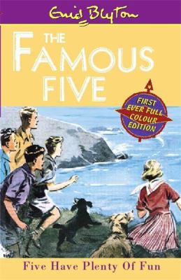 Five Have Plenty Of Fun: Book 14 (Famous Five) 0340765275 Book Cover