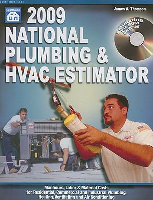 2009 National Plumbing & Hvac Estimator (NATION... 1572182148 Book Cover