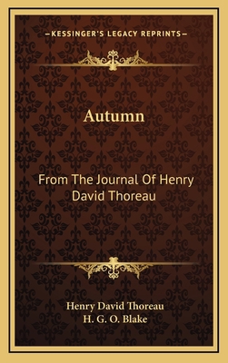 Autumn: From The Journal Of Henry David Thoreau 1163467472 Book Cover