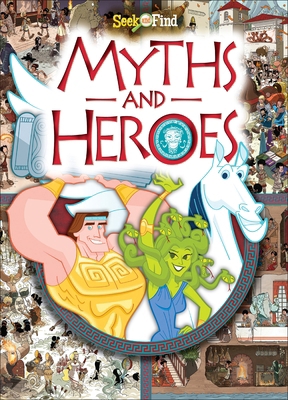 Myths and Heroes: Seek and Find B0CHXTRLXH Book Cover