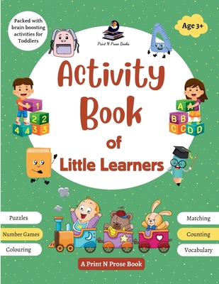 Activity Book of Little Learners - Puzzles, Num... 8119608682 Book Cover
