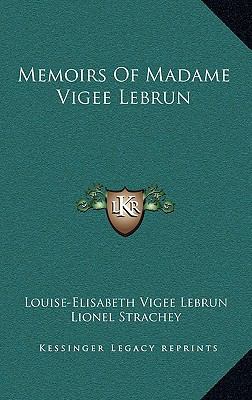 Memoirs Of Madame Vigee Lebrun 1163472956 Book Cover