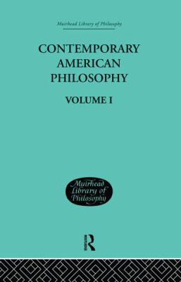 Contemporary American Philosophy: Personal Stat... 113887065X Book Cover