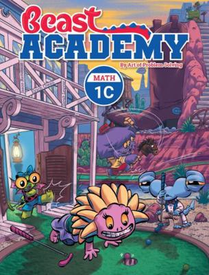 Paperback Beast Academy 1C Guide and Practice Book