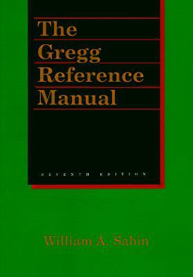 The Gregg Reference Manual 0028199219 Book Cover