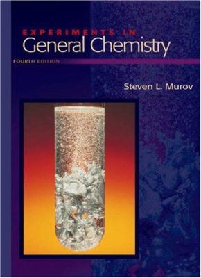 Experiments in General Chemistry 0534424627 Book Cover
