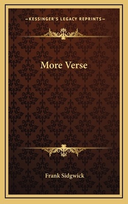 More Verse 1168787033 Book Cover