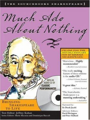 Much Ado About Nothing (The Sourcebooks Shakesp... B007F87HH4 Book Cover