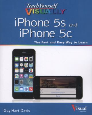 Teach Yourself VISUALLY iPhone 5s and iPhone 5c 1118661036 Book Cover