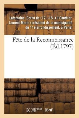 Fête de la Reconnoissance [French] 2019315432 Book Cover