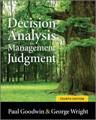 Decision Analysis for Management Judgment B0072Q4CYK Book Cover