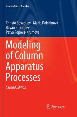 Modeling of Column Apparatus Processes 3030079058 Book Cover