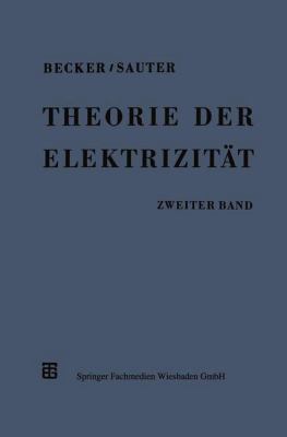 Theorie Der Elektrizität: Zweiter Band: Einführ... [German] 3663059367 Book Cover