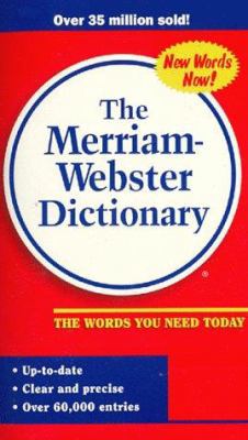 The Merriam-Webster Dictionary 0877799113 Book Cover