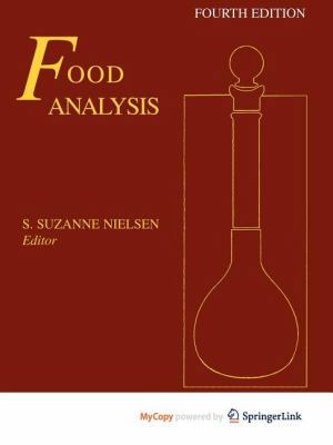 Food Analysis 1441914889 Book Cover
