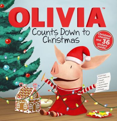 Olivia Counts Down to Christmas 1442457473 Book Cover