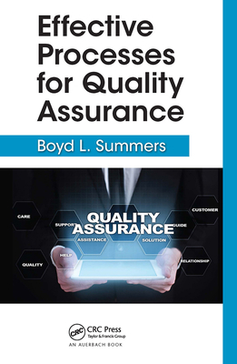 Effective Processes for Quality Assurance 103247565X Book Cover