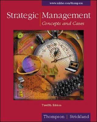 Strategic Management: Concepts and Cases with P... 0072464038 Book Cover