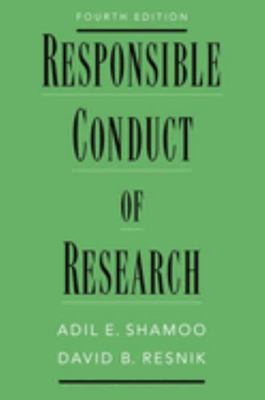 Responsible Conduct of Research 0197547095 Book Cover