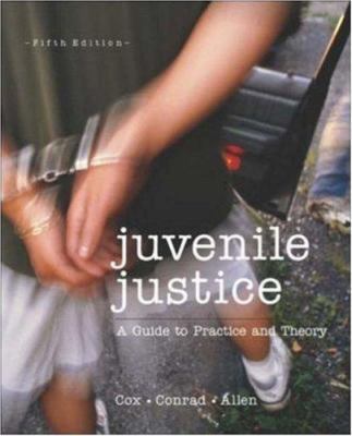 Juvenile Justice: A Guide to Practice and Theory 0697356175 Book Cover