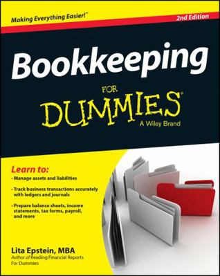 Bookkeeping for Dummies 1118950364 Book Cover