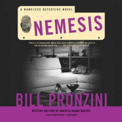 Nemesis Lib/E: A Nameless Detective Novel 0792796667 Book Cover