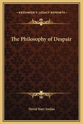 The Philosophy of Despair 1169196179 Book Cover