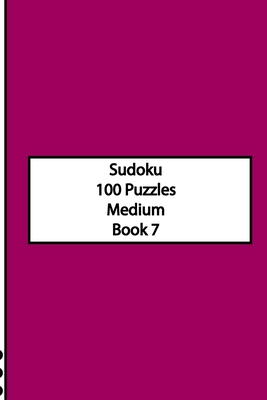 Sudoku-Medium-Book 7 B08SZ1HYQ8 Book Cover