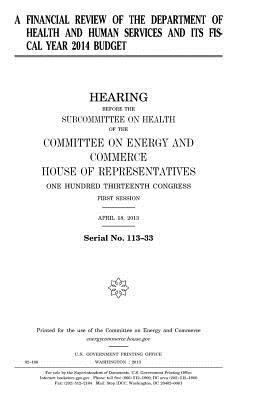 A financial review of the Department of Health ... 1981706240 Book Cover