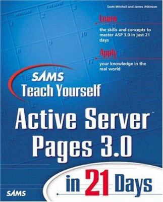 Sams Teach Yourself Active Server Pages 3.0 in ... 0672318636 Book Cover