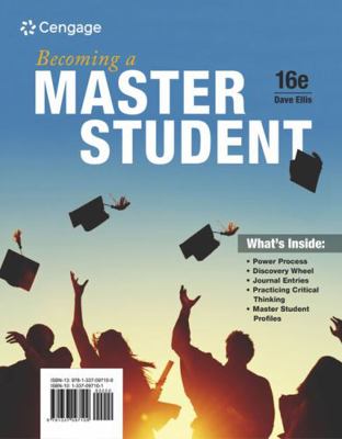 Becoming a Master Student 1337097101 Book Cover