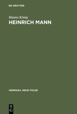 Heinrich Mann [German] 3484150262 Book Cover