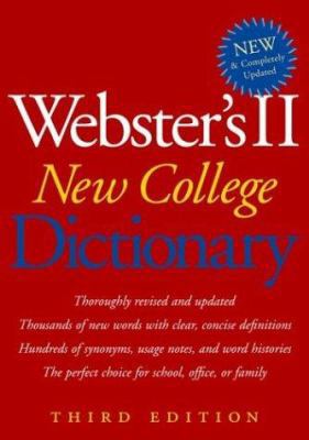Houghton Mifflin 0618396012 Websters II Hardbou... 0618396012 Book Cover