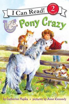 Pony Scouts: Pony Crazy 0061255351 Book Cover