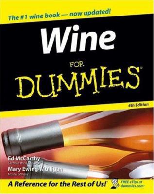 Wine For Dummies 0470045795 Book Cover