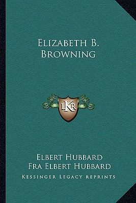Elizabeth B. Browning 1162866209 Book Cover