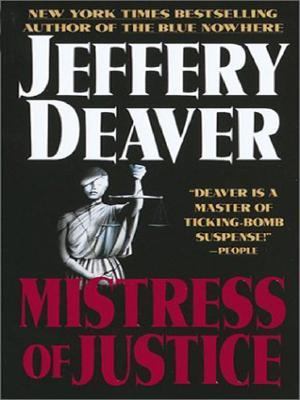 Mistress of Justice [Large Print] 0786248424 Book Cover